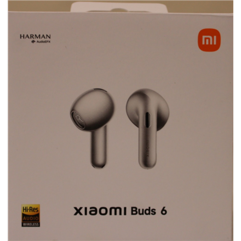 SALE OUT. Xiaomi Buds 6, Titan Gray , SALE OUT. , Xiaomi Buds 6 , Bluetooth , Semi‑in‑ear , Microphone , Titan Gray , Noise canceling , DEMO , Warranty 24 month(s) , Wireless