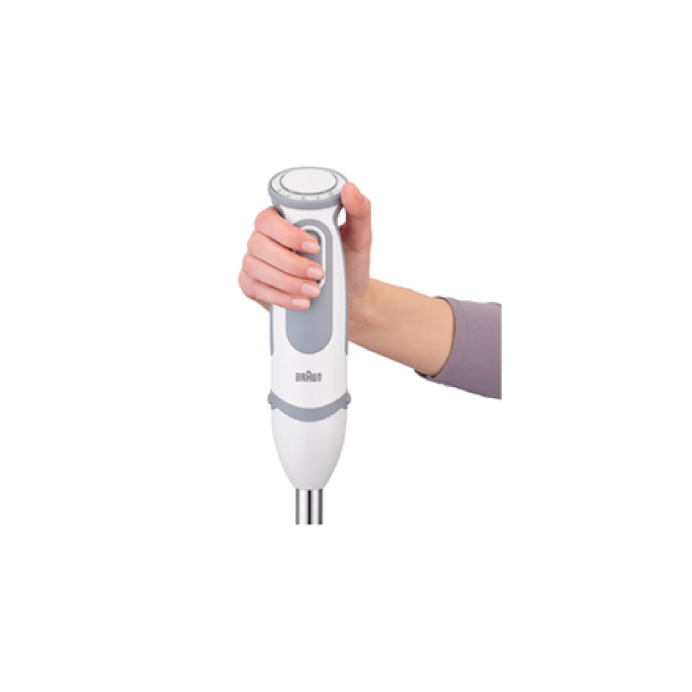 Braun , Hand Blender MultiQuick 5 Vario , MQ 5200 WH , Hand Blender , 1000 W , Number of speeds 21 , Turbo mode , White/Grey
