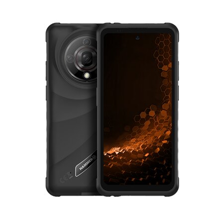 Hammer , Iron 6 , Black , 6.56 , IPS , 1612 x 720 pixels , Mediatek , Dimensity 6300 , Internal RAM 6 GB , 128 GB , microSD , Dual SIM , 4G , 5G , Main camera resolution 64 MP , Android , 15 , 6050 mAh