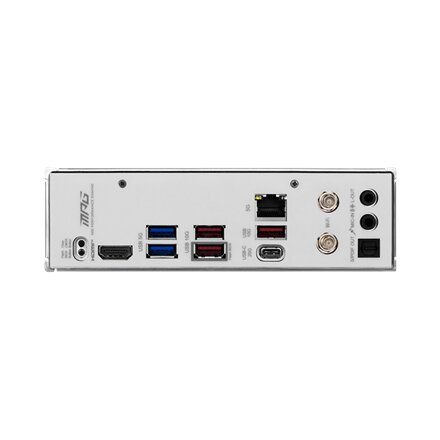 MSI MPG B850I EDGE TI WIFI , Processor family AMD B850 , Processor socket AM5 , DDR5 , Supported hard disk drive interfaces SATA, M.2 , Number of SATA connectors 2