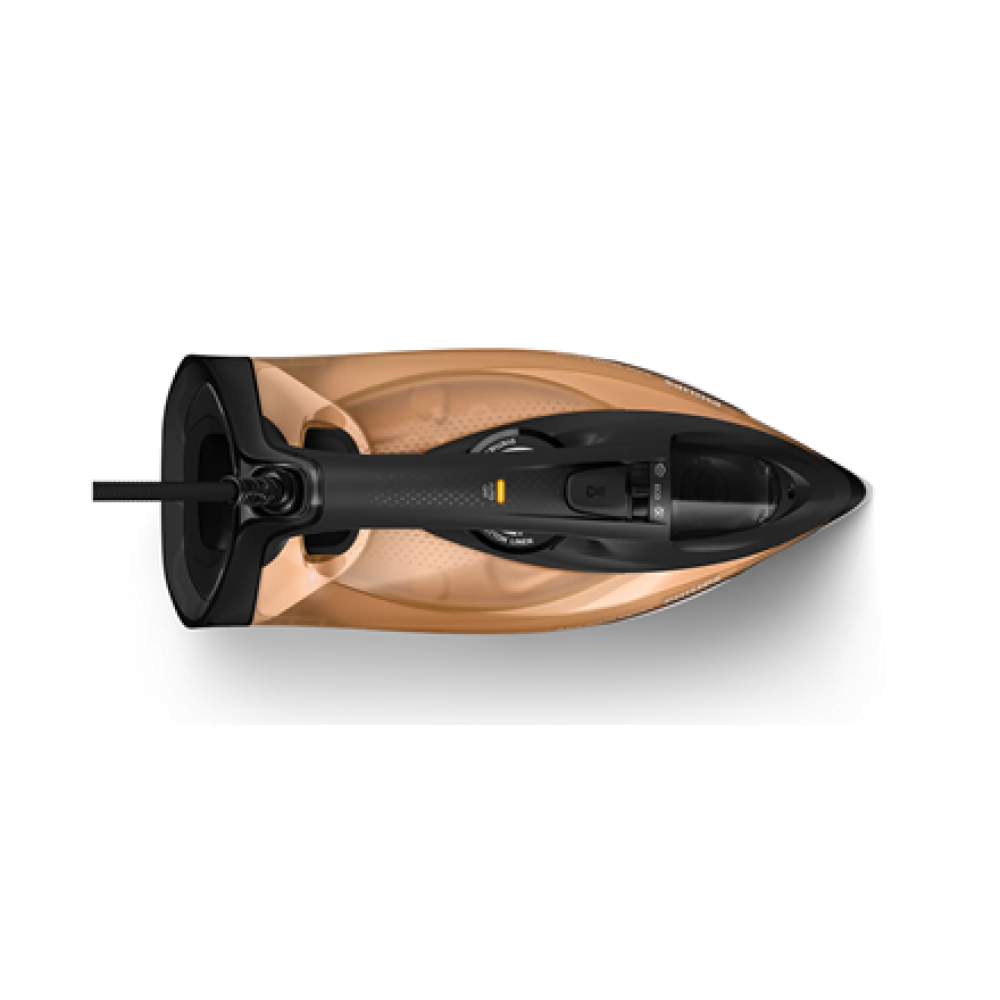 Philips DST7040/80 7000 series , Steam Iron , 2800 W , Water tank capacity 300 ml , Continuous steam 50 g/min , Steam boost performance 250 g/min , Black/Gold