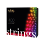 Twinkly,Strings Smart LED Lights 400 RGB (Multicolor), 32m, Black wire,RGB – 16M+ colors