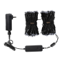 Twinkly,Strings Smart LED Lights 400 RGB (Multicolor), 32m, Black wire,RGB – 16M+ colors