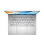 Asus Vivobook S14 , Cool Silver , 14 , IPS , WUXGA , 1920 x 1200 pixels , Anti-glare , Intel Core i5 , i5-13420H , 16 GB , DDR5 , Solid-state drive capacity 512 GB , Intel UHD Graphics , Windows 11 Home , 802.11ax , Bluetooth version 5.3 , Keyboard langua
