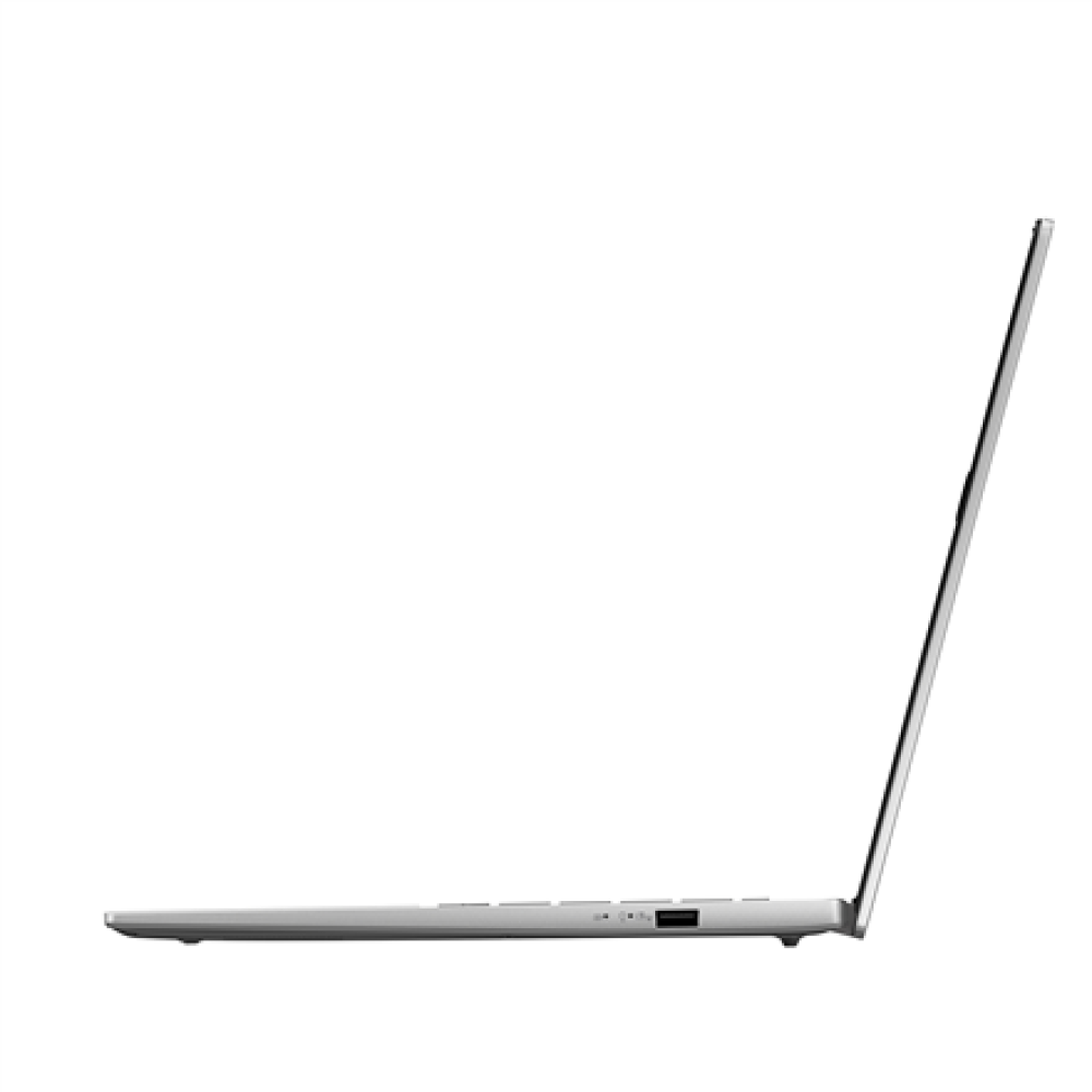 Asus Vivobook S14 , Cool Silver , 14 , IPS , WUXGA , 1920 x 1200 pixels , Anti-glare , Intel Core i5 , i5-13420H , 16 GB , DDR5 , Solid-state drive capacity 512 GB , Intel UHD Graphics , Windows 11 Home , 802.11ax , Bluetooth version 5.3 , Keyboard langua