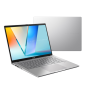 Asus Vivobook S14 , Cool Silver , 14 , IPS , WUXGA , 1920 x 1200 pixels , Anti-glare , Intel Core i5 , i5-13420H , 16 GB , DDR5 , Solid-state drive capacity 512 GB , Intel UHD Graphics , Windows 11 Home , 802.11ax , Bluetooth version 5.3 , Keyboard langua