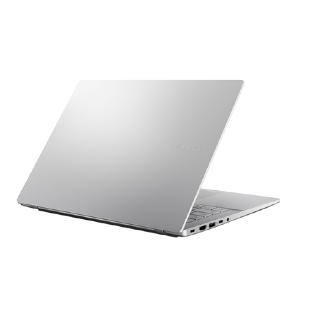 Asus Vivobook S14 , Cool Silver , 14 , IPS , WUXGA , 1920 x 1200 pixels , Anti-glare , Intel Core i5 , i5-13420H , 16 GB , DDR5 , Solid-state drive capacity 512 GB , Intel UHD Graphics , Windows 11 Home , 802.11ax , Bluetooth version 5.3 , Keyboard langua