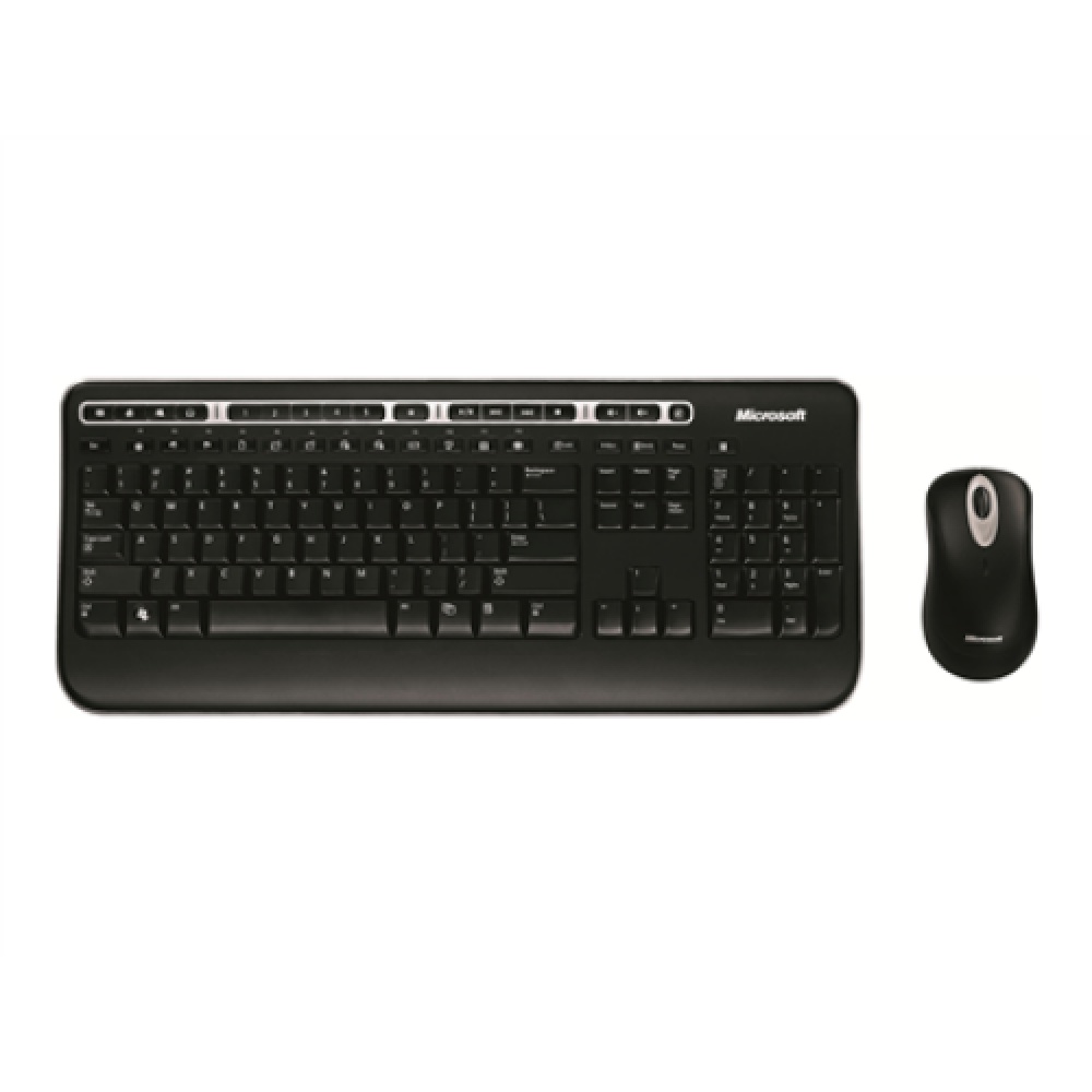 Microsoft M7J-00015 Wireless Desktop 2000 Multimedia Wireless Mouse included Batteries included EN English 690 g Black