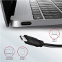 AXAGON Multi-port USB-C 10Gbps hub, 13cm , HMC-5G21