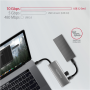 AXAGON Multi-port USB-C 10Gbps hub, 13cm , HMC-5G21