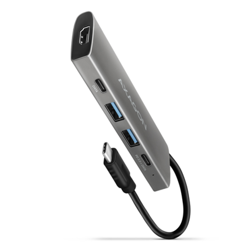 AXAGON Multi-port USB-C 10Gbps hub, 13cm , HMC-5G21