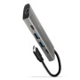 AXAGON Multi-port USB-C 10Gbps hub, 13cm , HMC-5G21