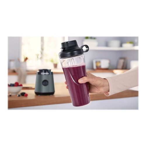 Bosch , VitaPower ToGo Smoothie Maker , MMB2111S , Tabletop , 450 W , Jar material Tritan , Jar capacity 0.6 L , Ice crushing , Silver