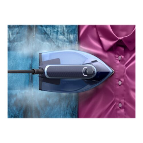 Philips , DST8020/20 Azur 8000 Series , Steam Iron , 3000 W , Water tank capacity 300 ml , Continuous steam 55 g/min , Light blue