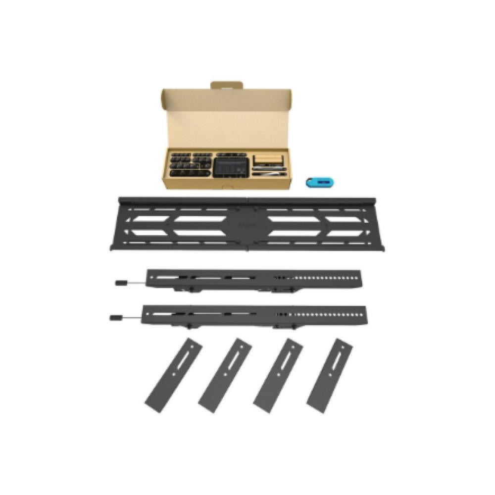 Neomounts Wall mount , WL35S-950BL19 , Tilt, Height adjustment, Width adjustment, Rotate , 55-115 , Maximum weight (capacity) 160 kg , Black