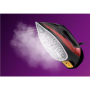 Philips , DST7022/40 , Steam Iron , 2800 W , Water tank capacity 0.3 ml , Continuous steam 50 g/min , Steam boost performance 250 g/min , Red/Black
