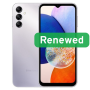 Samsung Renewed Grade A , Samsung Galaxy A14 , Silver , 6.6 , PLS LCD , 64 GB , 4G , Android