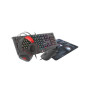 GENESIS COMBO set 4in1 cobalt 330 rgb keyboard + mouse +headphones + mousepad, us layout , Genesis , Wired , On-Ear , COMBO set 4in1 cobalt 330