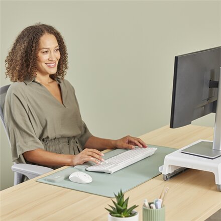 Fellowes , Breyta Keyboard Wrist Rest , Sage