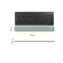 Fellowes , Breyta Keyboard Wrist Rest , Sage