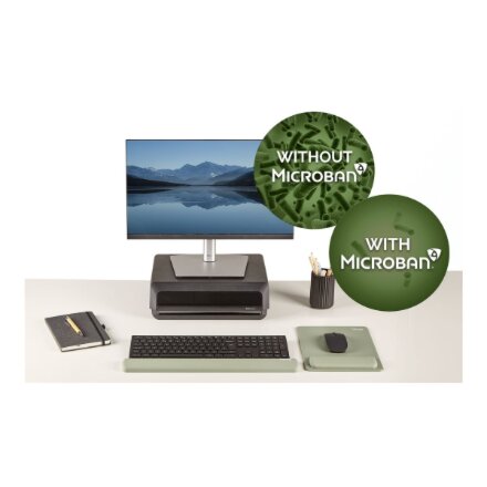 Fellowes , Breyta Keyboard Wrist Rest , Sage