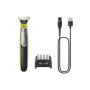 Philips Shaver , QP2734/23 OneBlade 360 , Operating time (max) 60 min , Wet & Dry , Lithium Ion , Green/Gray