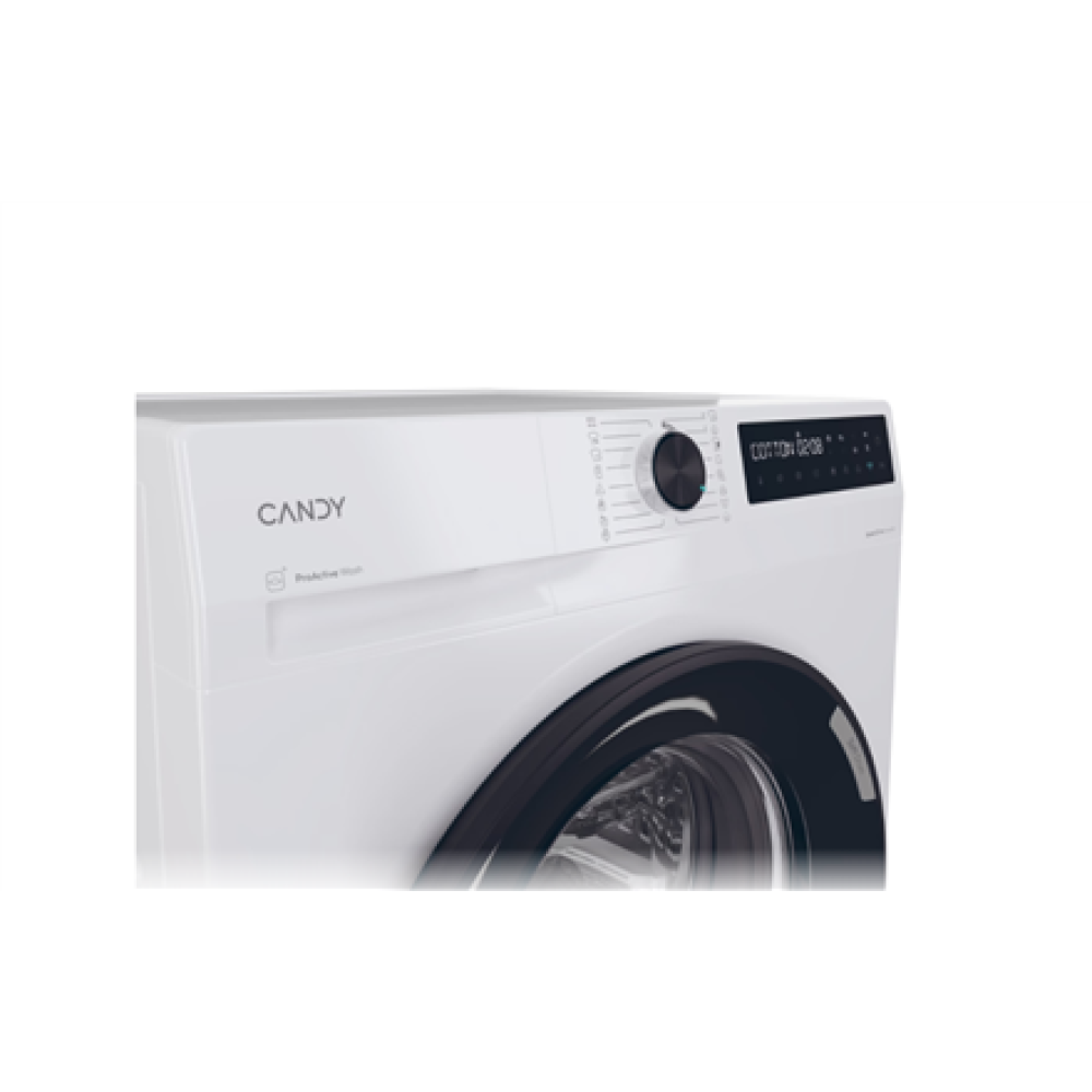 Candy Washing Machine , BR 410B8-S , Energy efficiency class A , Front loading , Washing capacity 10 kg , 1400 RPM , Depth 60 cm , Width 60 cm , Display , LED , Steam function , Wi-Fi , White