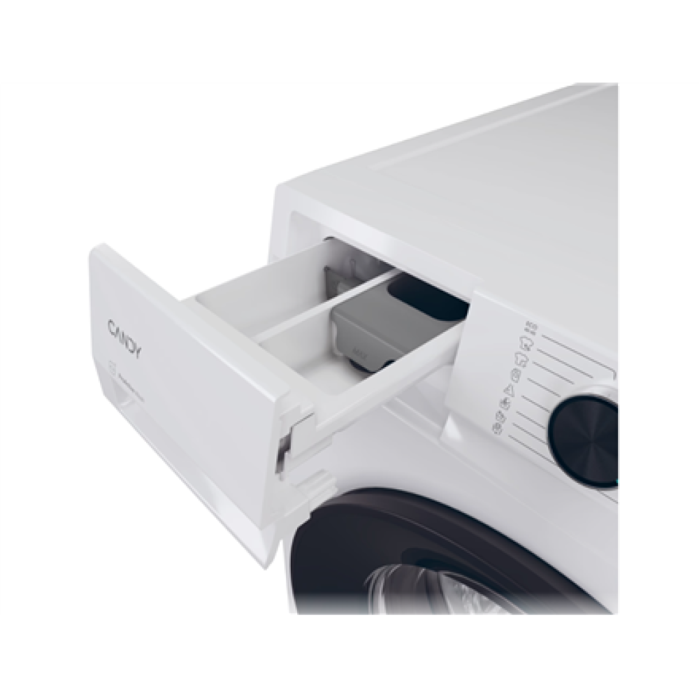 Candy Washing Machine , BR 410B8-S , Energy efficiency class A , Front loading , Washing capacity 10 kg , 1400 RPM , Depth 60 cm , Width 60 cm , Display , LED , Steam function , Wi-Fi , White