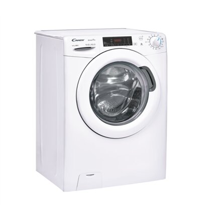 Candy Washing Machine with Dryer , CSHW 4645TW3/1-S , Energy efficiency class C/E , Front loading , Washing capacity 6 kg , 1400 RPM , Depth 45 cm , Width 60 cm , Display , Digit , Drying system , Drying capacity 4 kg , Steam function , White