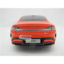 Xiaomi SU7 1:18 Die-cast Model Car , Lava Orange , Zinc alloy, ABS, SAN and PVC