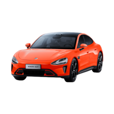 Xiaomi SU7 1:18 Die-cast Model Car , Lava Orange , Zinc alloy, ABS, SAN and PVC