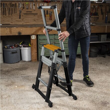 Batavia B.V. , Telescopic stepladder, 205 cm