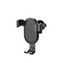 ColorWay , Metallic Gravity Holder For Smartphone , Adjustable , Clamp , Black , Fixation of the smartphone in one motion. Compact design, does not take up much space and does not obstruct the view. Soft coating, eliminates the appearance of scratches and