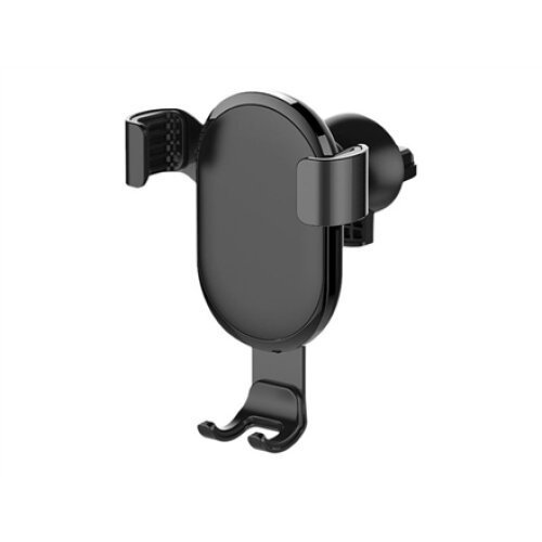 ColorWay , Metallic Gravity Holder For Smartphone , Adjustable , Clamp , Black , Fixation of the smartphone in one motion. Compact design, does not take up much space and does not obstruct the view. Soft coating, eliminates the appearance of scratches and