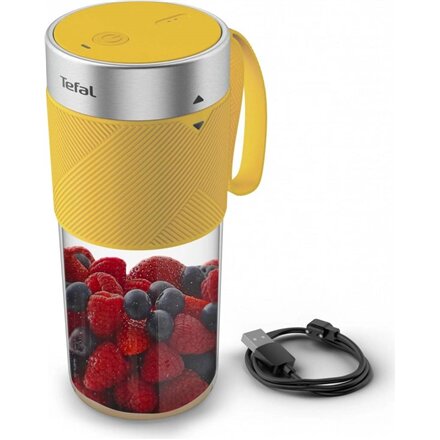 TEFAL , Blender , BL1C0230 LightMix On the Go , Tabletop , Jar material Tritan , Jar capacity 0.3 L , Yellow/Transparent