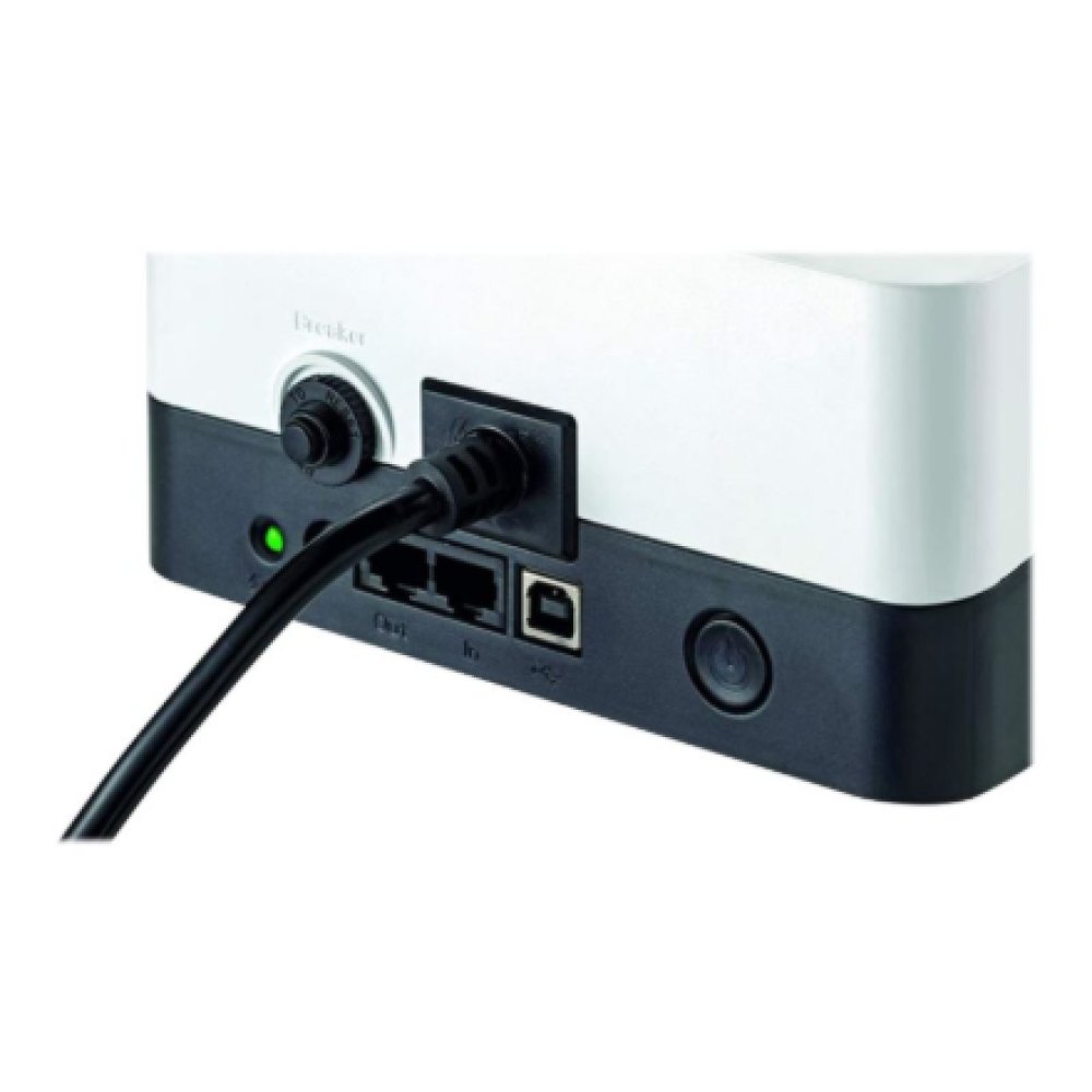 Eaton 3S Gen2 UPS DIN, 450 VA, 270 W, Input: Schuko, Outputs: (3) Schuko, (3) Schuko surge only, Tower , 3S450D