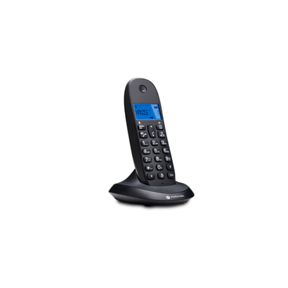 Motorola Cordless Telephone , C1001CB+ , Black