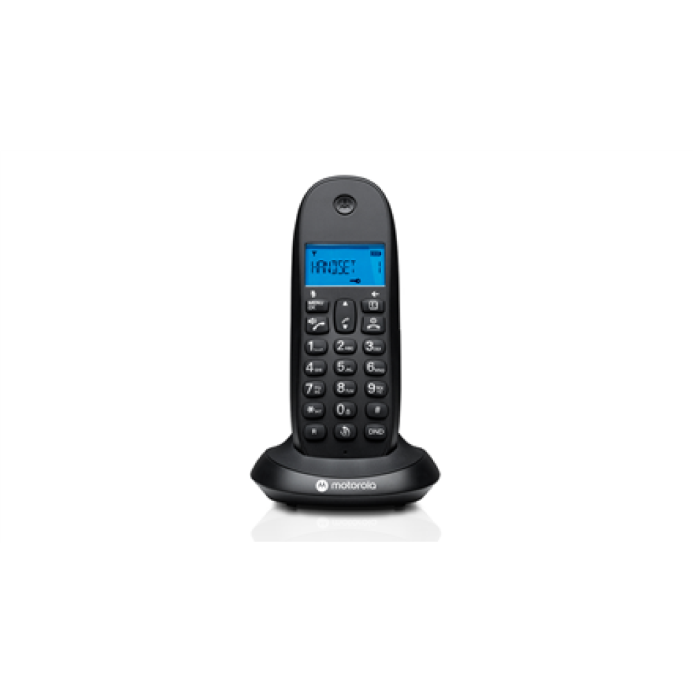 Motorola Cordless Telephone , C1001CB+ , Black