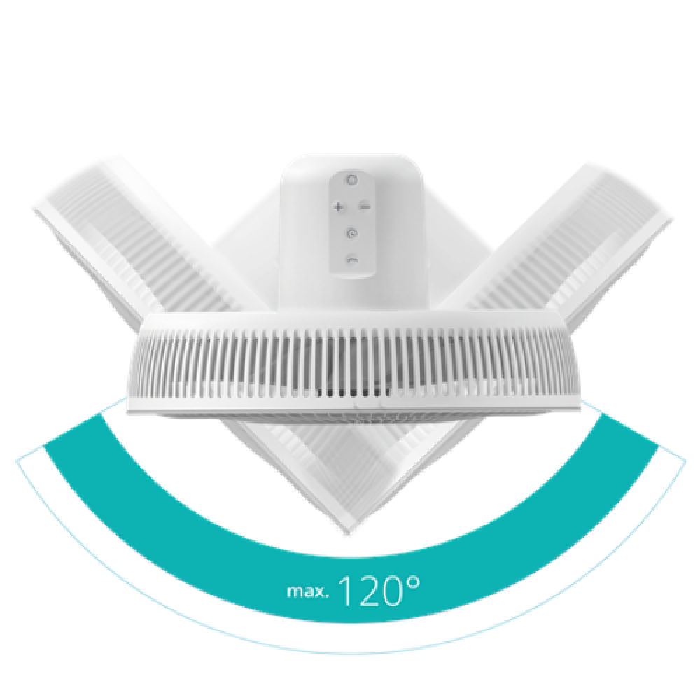 Duux , Fan , Whisper Essence , Stand Fan , Grey , Diameter 33 cm , Number of speeds 7 , Oscillation