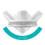 Duux , Fan , Whisper Essence , Stand Fan , Grey , Diameter 33 cm , Number of speeds 7 , Oscillation