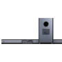 Sharp HT-SBW800 5.1.2 Home Theatre Soundbar with Wireless Subwoofer and Dolby Atmos for TV above 49, HDMI ARC/CEC, Bluetooth, 120cm, Black