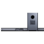 Sharp HT-SBW800 5.1.2 Home Theatre Soundbar with Wireless Subwoofer and Dolby Atmos for TV above 49, HDMI ARC/CEC, Bluetooth, 120cm, Black