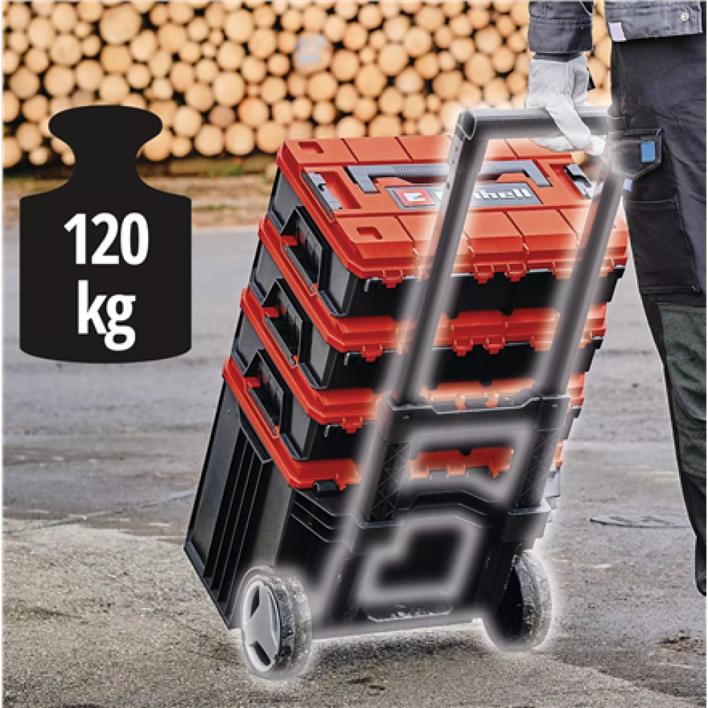 Einhell , E-Case Tower Tool Box Set with Wheels, 3 pcs , 4540015