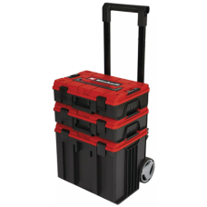 Einhell , E-Case Tower Tool Box Set with Wheels, 3 pcs , 4540015