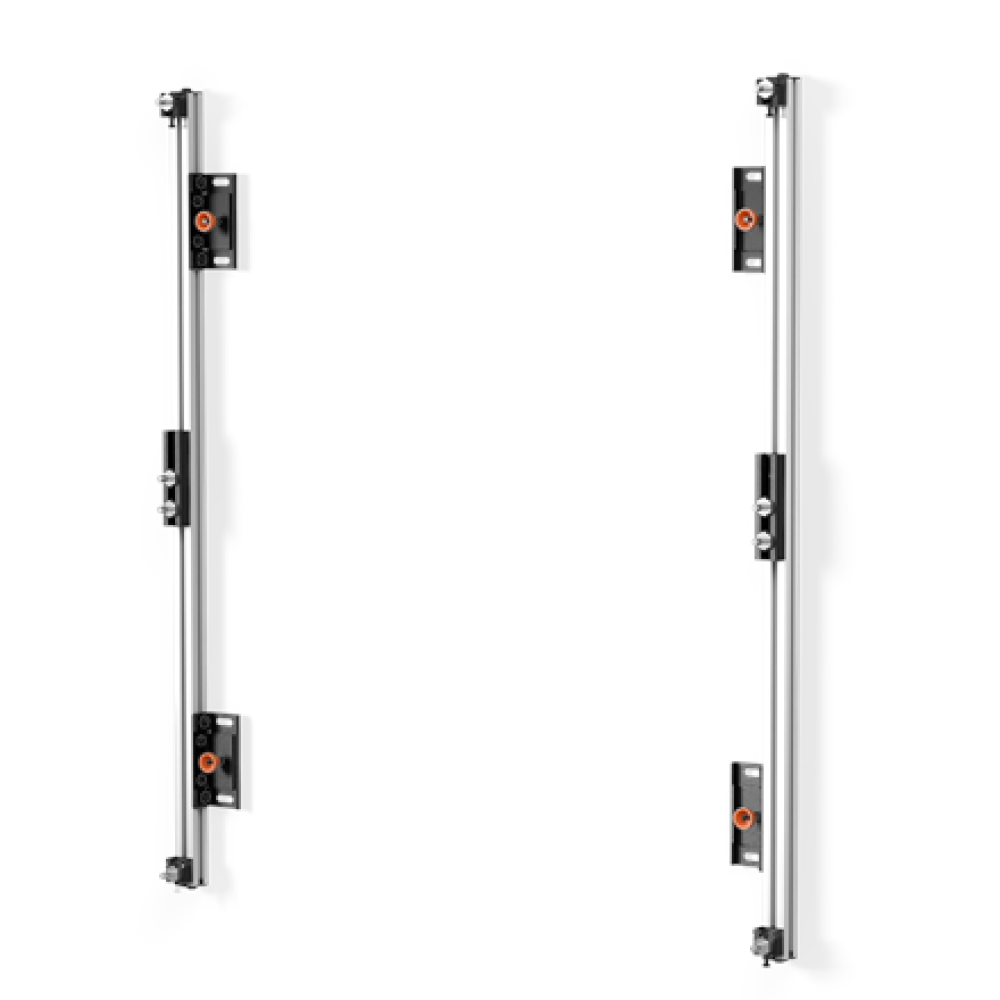 EDBAK ULS2500 Universal LED System for 2 cabinets 500mm , Black