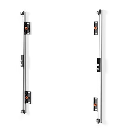 EDBAK ULS2500 Universal LED System for 2 cabinets 500mm , Black