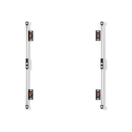 EDBAK ULS2500 Universal LED System for 2 cabinets 500mm , Black