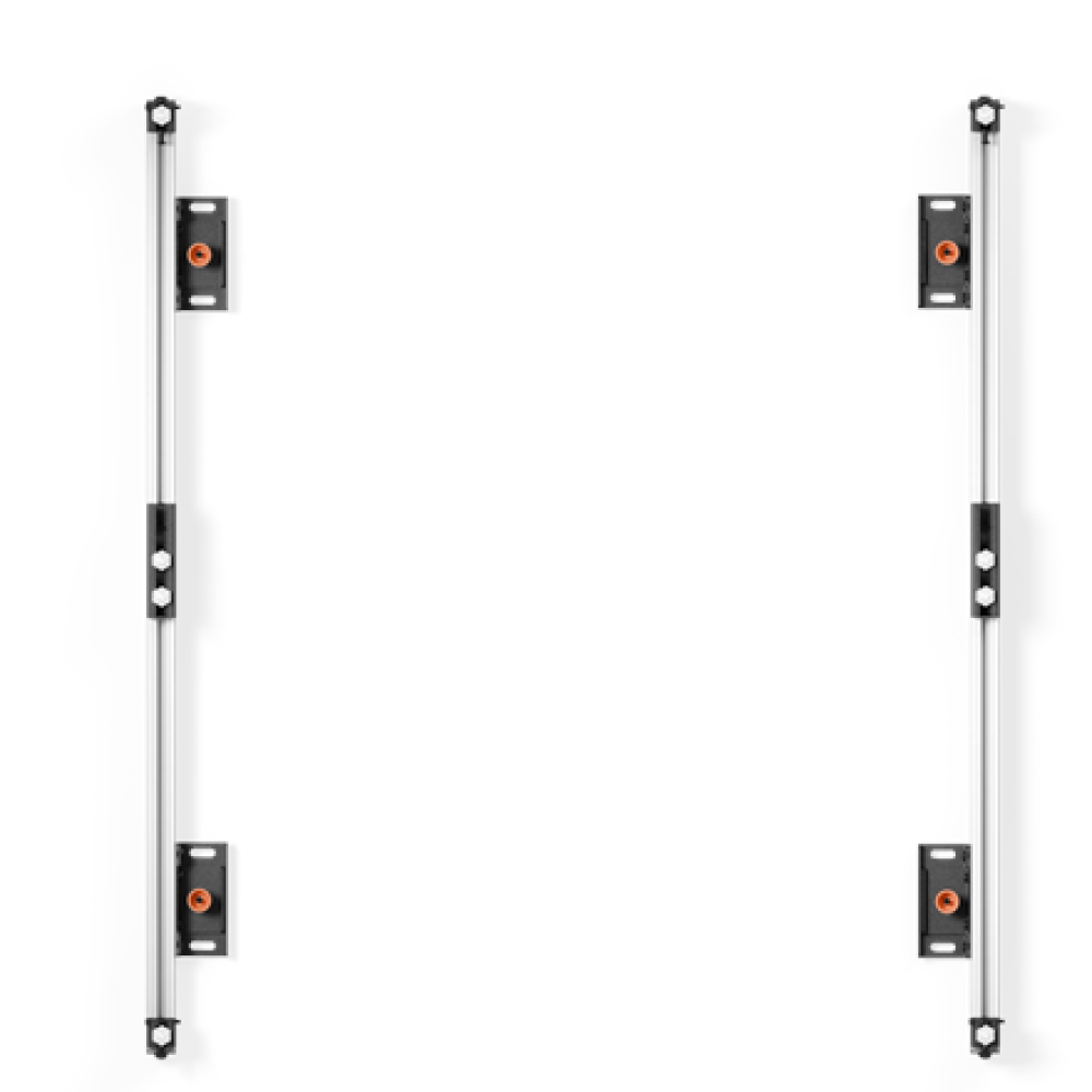 EDBAK ULS2500 Universal LED System for 2 cabinets 500mm , Black