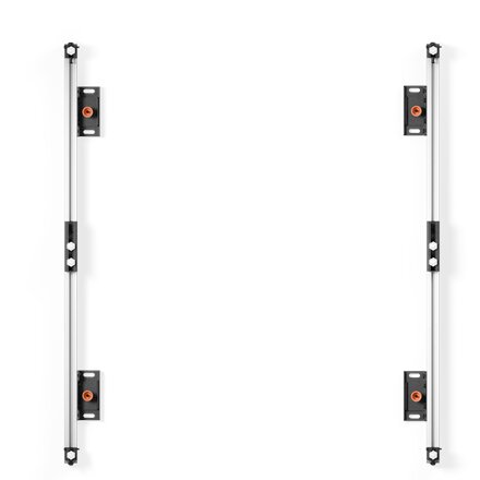 EDBAK ULS2500 Universal LED System for 2 cabinets 500mm , Black