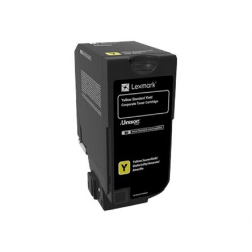 Lexmark Corporate , 74C2SYE , Laser Toner Cartridge , Yellow